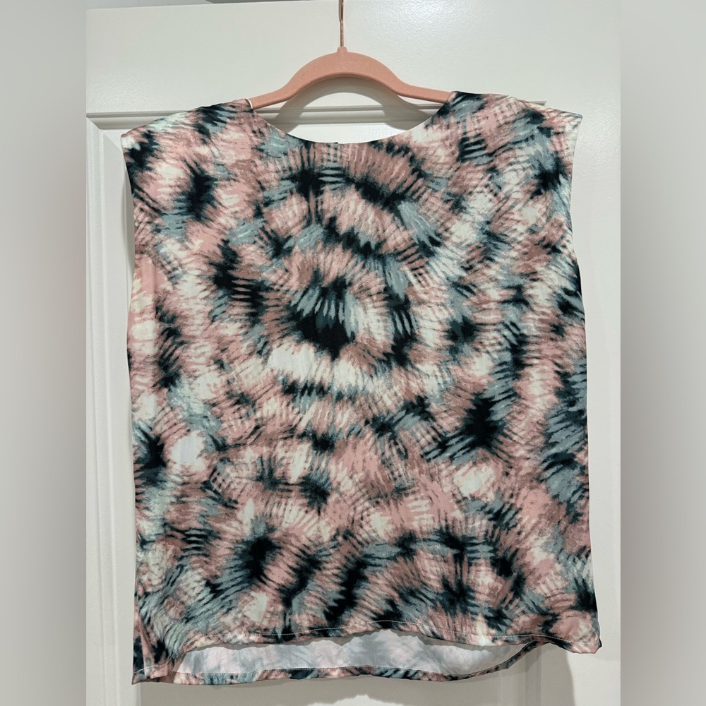 Tart - color - RADIATING BRUSHSTROKE top -M